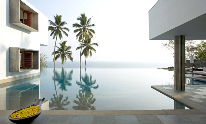 Chowara Villa | Villa avec piscine privée et vue sur la mer