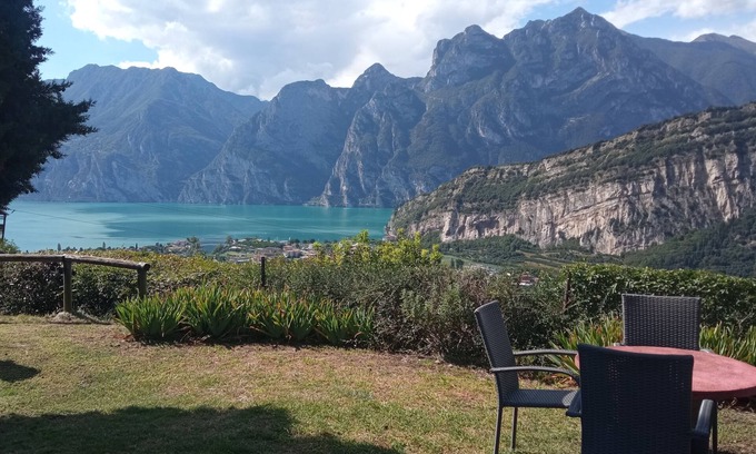 Torbole sul Garda Villa | Jardin Belvedere 5 avec grand jardin superbe vue sur Gardalke
