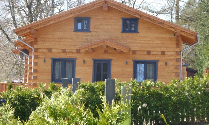 Hahnenklee Maison | Chalet 5 étoiles en rondins avec sauna + cheminée dans les Alpes - style chalet, panorama "cabane"