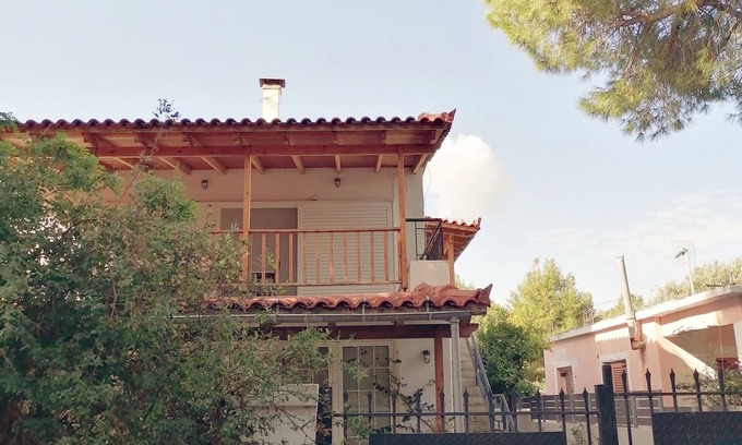 Ormos Agiou Ioannou Maison | 5 minutes sea sand beach ,30 minutes Athens Airport owners transfers & tours