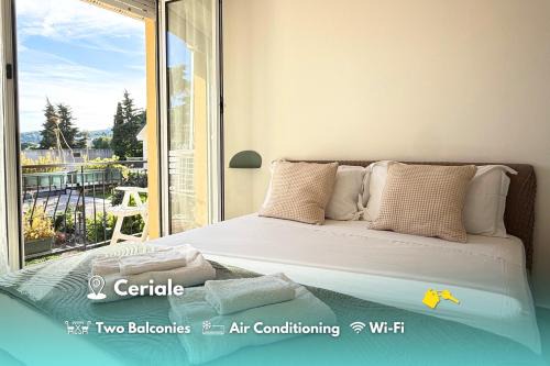 Ceriale Appartement | 5 minuti dal mare - Relax con Fresco Balcone