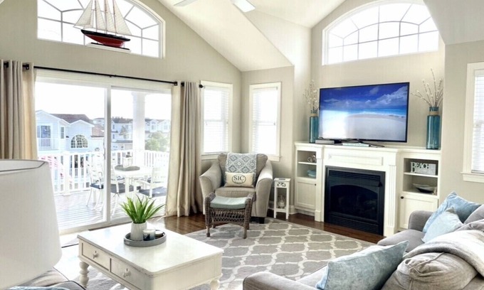 Sea Isle City Maison | Photos mises à jour! C’est une belle période de l’année pour profiter de Sea Isle! 20 personnes!