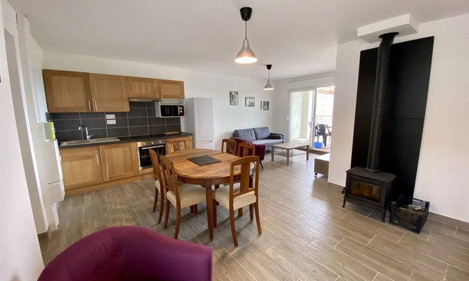 Fleury Maison | 50 m² Gîte ∙ 2 chambres ∙ 4 personnes