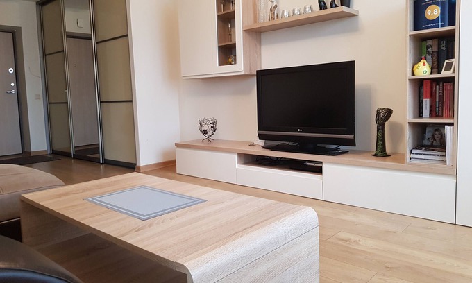 Klaipeda Appartement | 50 m2 deux pièces appartements agréables et confortables avec grand balcon!