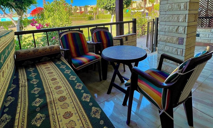 Al-Hammam Appartement | 50% Off. Ground floor with pool view. BOOK now>