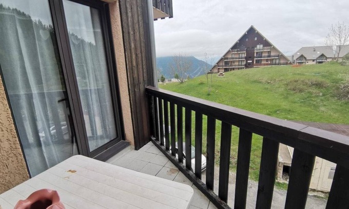 Reallon Appartement | 50m des commerces, 2ème étage, balcon, télévision, 24m², Réallon