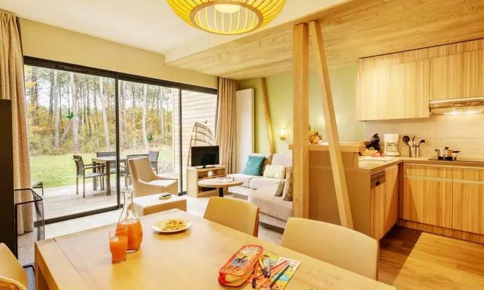 Curcay-sur-Dive Maison | 55 m² Mobil-home ∙ 2 chambres ∙ 4 personnes
