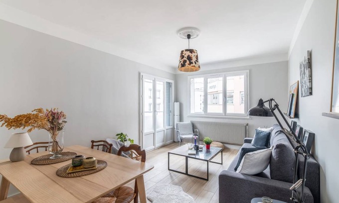 Part Dieu - Bir Hakeim Appartement | 57 m² Appartement ∙ 2 chambres ∙ 6 personnes
