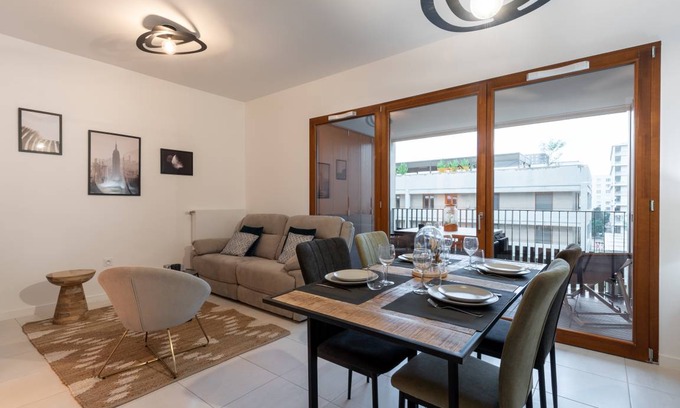 Perrache Appartement | 59 m² Appartement ∙ 2 chambres ∙ 4 personnes