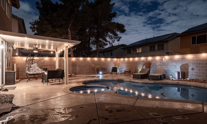 Gibson Springs Maison | 5BR 3BA Clean, family friendly entire home w pool, spa, games, tvs, and more