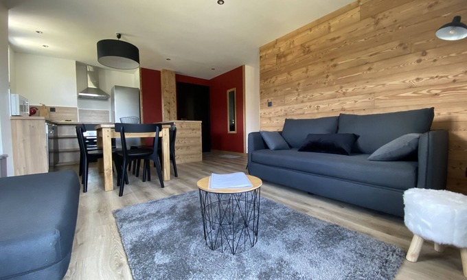 Saint-Pierre-de-Chartreuse Appartement | Appartement 6/8 pers au coeur de la Chartreuse aux pieds des pistes de ski