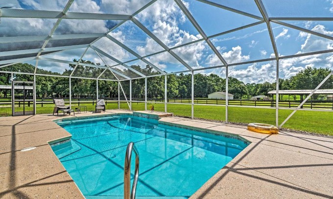 Fellowship Maison | 6-Acre Retreat Less Than 3 Mi to WEC and Less Than 10 Mi to HITS!