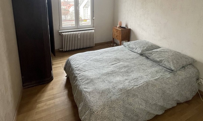 Neudorf Est Appartement | #6 apartment 40m2 2 rooms Top floor in a quiet area