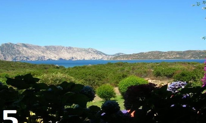San Teodoro Villa | Cala Paradiso, Capo Coda Cavallo, plage à 150m, amarrage bateau, balade Zodiac.