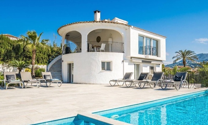 La Sabatera Villa | Villa de 6 chambres à quelques minutes de la plage de Moraira. Piscine chauffée, vue mer