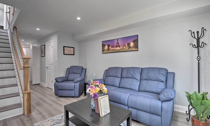 Brightwood Maison | 6 Mi to Ivy City: Guesthouse w/ Fire Pit in DC!