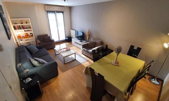 Chessy Appartement | 60 m² Appartement ∙ 2 chambres ∙ 8 personnes