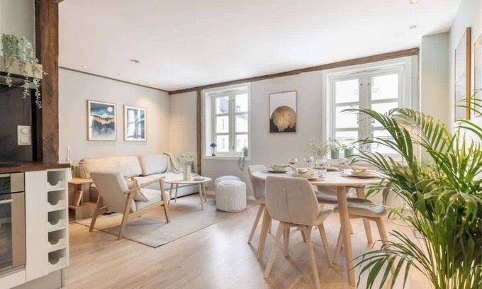 Bergenhus Maison | 600 m from Bryggen | Renovated apartment in a former rope factory