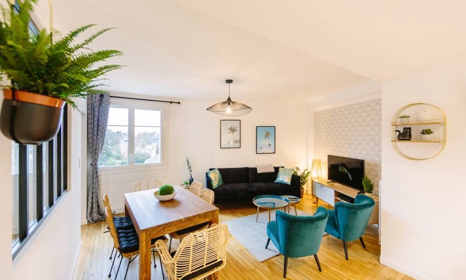 Bellamy-Barbin Appartement | 61 m² Appartement ∙ 2 chambres ∙ 6 personnes