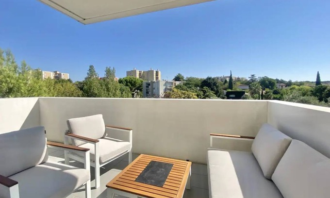 La Pompignane Appartement | 62 m² Appartement ∙ 2 chambres ∙ 4 personnes