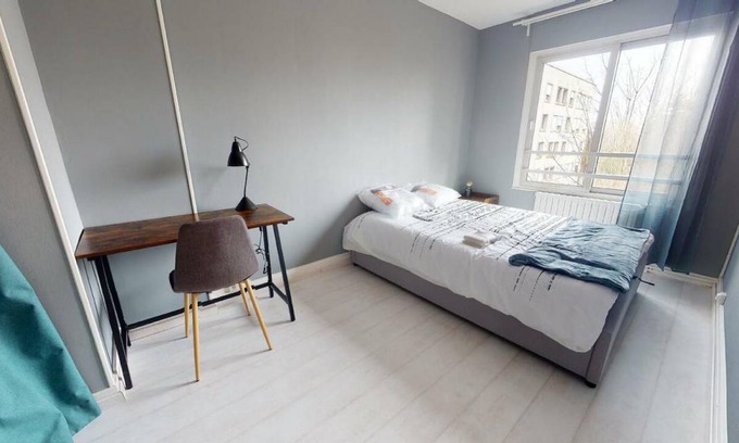Dijon Station Balnéaire | 62 m² Chambre privée ∙ 1 chambre ∙ 1 personne