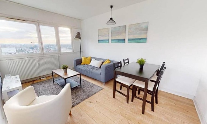 Mons-en-Baroeul Station Balnéaire | 63 m² Chambre privée ∙ 1 chambre ∙ 1 personne