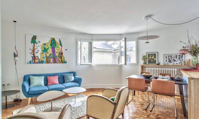 Butte-aux-Cailles Appartement | 65 m² Appartement ∙ 2 chambres ∙ 4 personnes