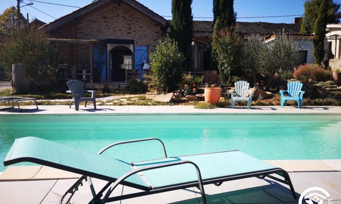 Sainte-Gemme Maison | 65 m² Gîte ∙ 2 chambres ∙ 4 personnes