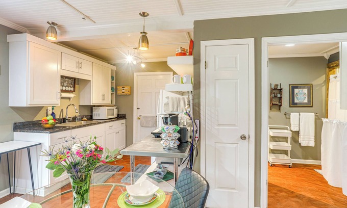 Tupelo Appartement | 7 Mi to Elvis Presley Birthplace: Studio Retreat!