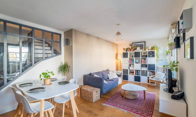 Yves Farge - Le Fleuve Appartement | 70 m² Appartement ∙ 2 chambres ∙ 6 personnes