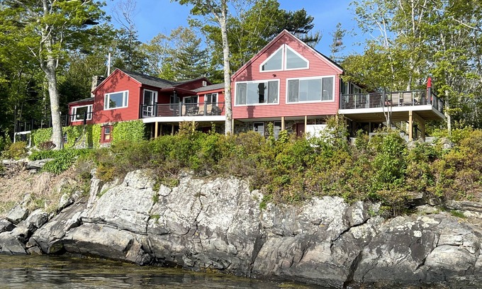 Harpswell Maison | Spécial hiver / 2BR + Home, 700 ’sur l’océan, voir les photos de Long Point SUD uniquement