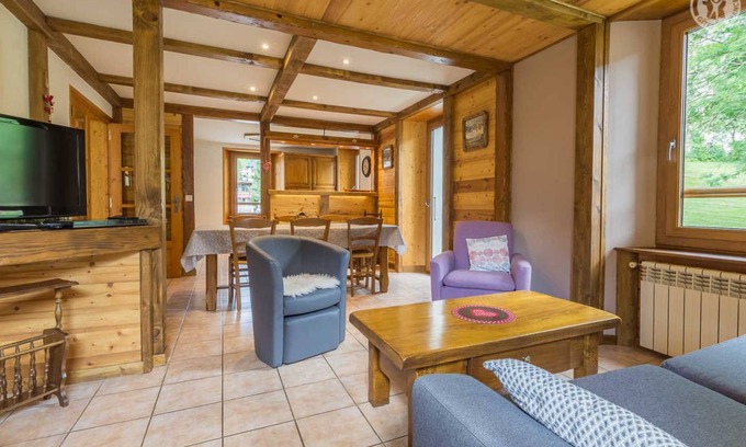 Flumet Maison | 75 m² Gîte ∙ 3 chambres ∙ 6 personnes