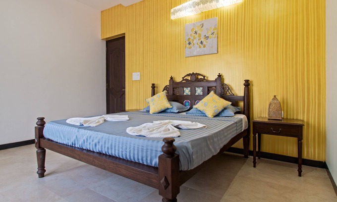 Saunta Vaddo Villa | Villa de luxe de 9 chambres à 10 minutes à pied de la plage de Calangute avec piscine privée