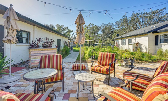 Keystone Maison | 8 Mi to Tarpon Springs Sponge Docks: Home w/ Grill