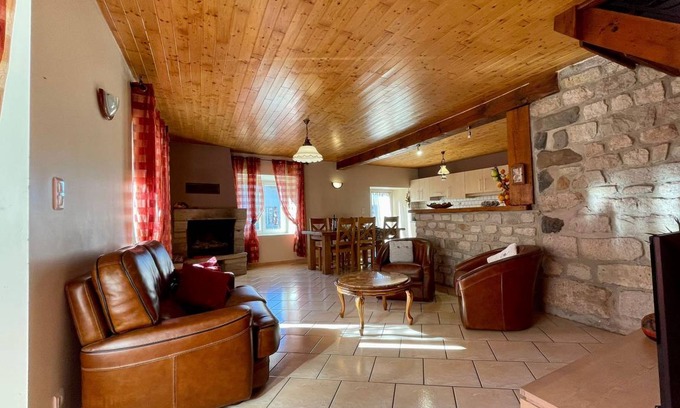Saint-Germain-Laprade Cottage | 80 m² Cottage ∙ 3 chambres ∙ 5 personnes