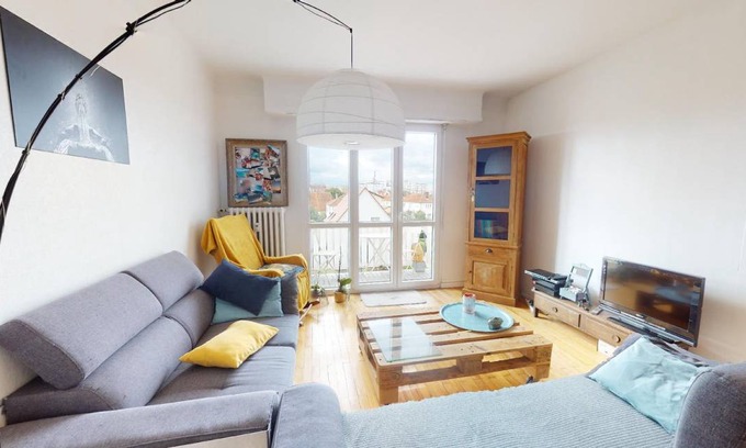 Cronenbourg Ouest Station Balnéaire | 80 m² Chambre privée ∙ 1 chambre ∙ 3 personnes