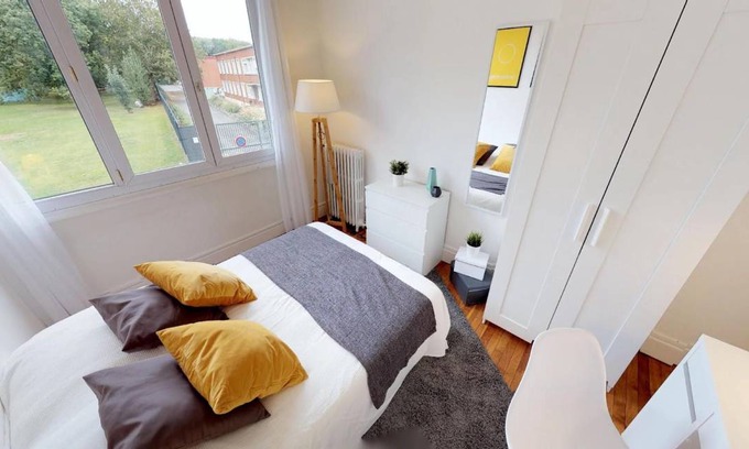 Old Lille Station Balnéaire | 80 m² Chambre privée ∙ 1 chambre ∙ 1 personne
