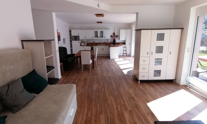 Stadtmitte Appartement | 85sqm 2-room apartment "Pauluste" with quiet garden/ terrace and close to the city center