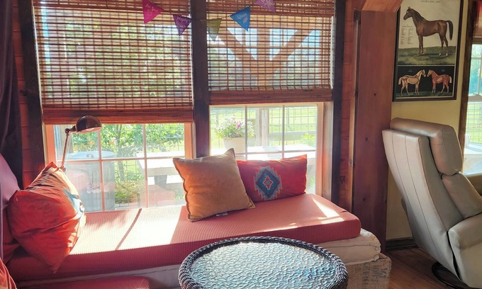 Skaneateles Cabine | 864 sq ft Rustic bunkhouse located on a working farm. Minutes from Skaneateles!