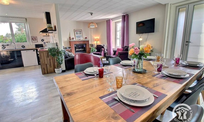 Plouasne Maison | 89 m² Gîte ∙ 4 chambres ∙ 8 personnes