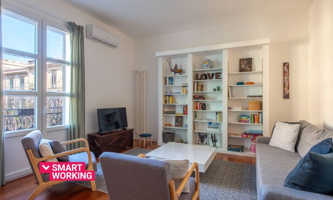 Ruggero Settimo Appartement | 90 m² Appartement ∙ 2 chambres ∙ 4 personnes