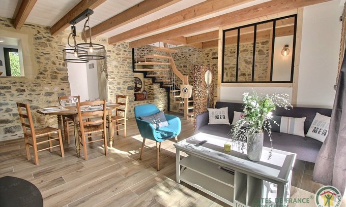 Binic Maison | 90 m² Gîte ∙ 2 chambres ∙ 4 personnes