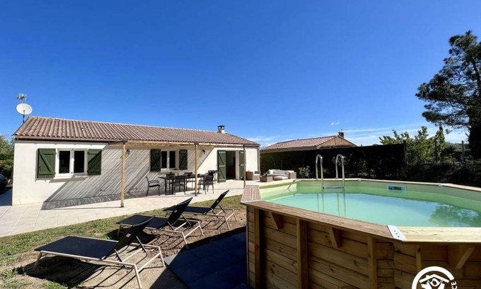 Tourouzelle Maison | 90 m² Gîte ∙ 3 chambres ∙ 6 personnes