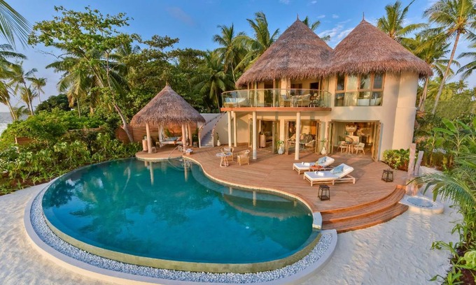 Thiladhoo Station Balnéaire | 922 m² Résidence de vacances ∙ 3 chambres ∙ 10 personnes