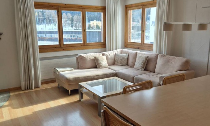 Sankt Moritz-Bad Appartement | 97 m² Appartement ∙ 2 chambres ∙ 5 personnes