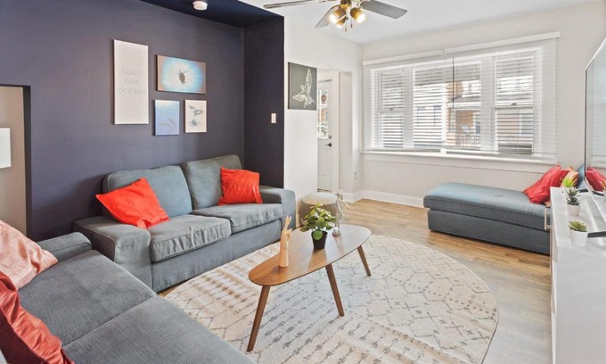 Atlantic City Maison | 9BR Beach Block House with 13 Beds in Central Atlantic City