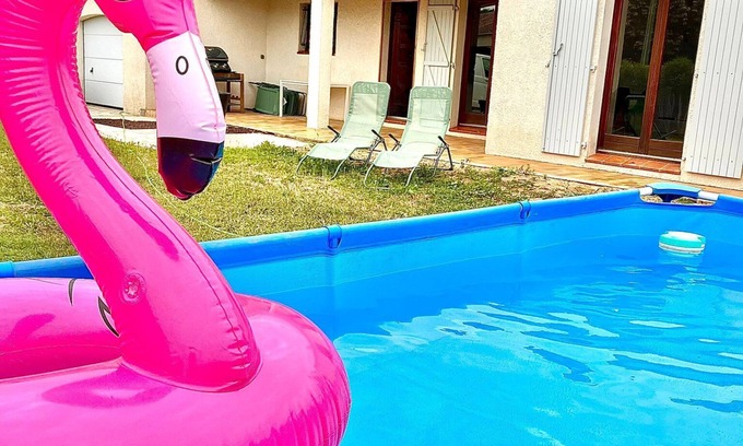 Bouillargues Maison | A 2 pas de Nimes, Maison Privée Avec Jardin et Piscine