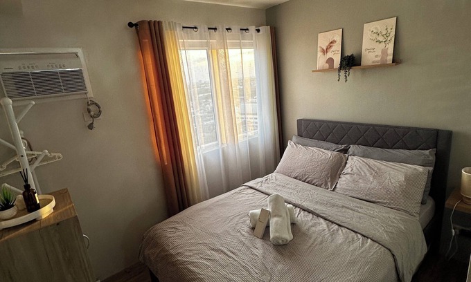 Las Pinas Copropriété | A 24-sqm studio type . Has 3 beds and perfect for families, couples or friends.