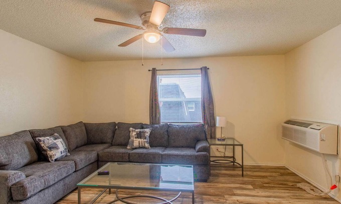 Lawton Appartement | A bedroom in close proximity to Fort Sill!