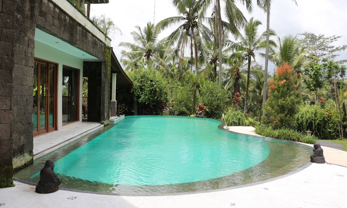 Tegallalang Villa | Une villa calme et magnifique de 3 chambres au coeur de belles rizières